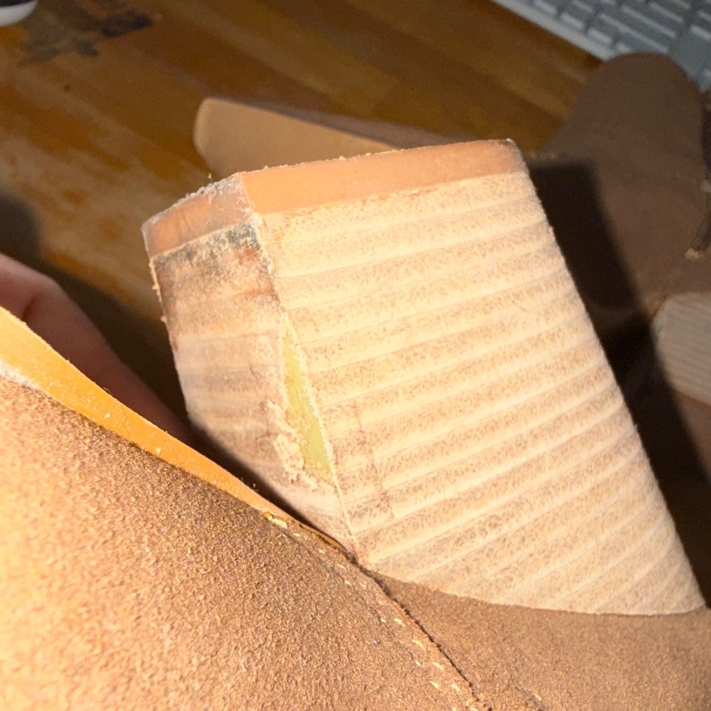 Oasis Society The Ariella - Brown/Tan Western Short Boots - Picture 9 of 11